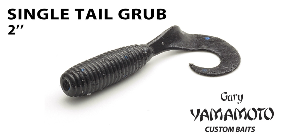 Купить съедобный силикон Gary Yamamoto Single Tail Grub с доставкой.