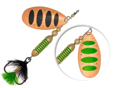 Блесна вращ. Pontoon21 AV Type A, #1.0 (P21-SP-AVA-#1.0-PD43-073)