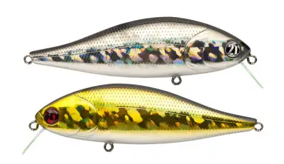 Воблер PONTOON 21, Bet-A-Shiner 91SP-SR, 91мм, 17.3 гр., 0.2-0.4 м. (P21-BASN-91SP-SR-222Dbl)