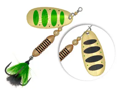 Блесна вращ. Pontoon21 AV Type B , #3.0 (P21-SP-AVB-#3.0-PD71-041)