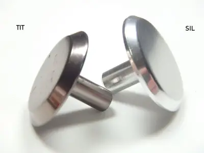 Задняя часть к рукоятке, Q-тип, 26x6.0 мм (P21-BCQ-26-60-SIL)