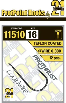 Одинарный крючок Pontoon21 11510 (11510-16)