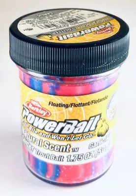 Паста форелевая Berkley PowerBait Natural Scent Glitter Trout Bait 50гр. (1290573)