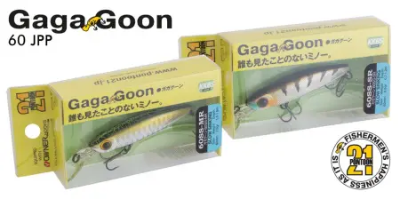 Воблер PONTOON 21, GagaGoon 60S-MR, 60мм, 7.9 гр., 1.5-1.8 м.