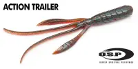 Червь силиконовый OSP ActionTrailer 4''