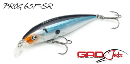 Воблер  GAD PROG 65F-SR,  65 мм, 6.5.гр, 0.5-0.8