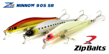 Воблер ZIPBAITS ZBL MINNOW 90S SR 90мм, 11 г.