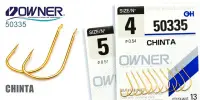 Одинарный крючок OWNER, 50335, лопатка, золото