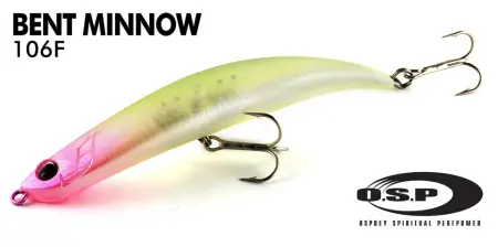 Воблер OSP BENT MINNOW, 86.0 мм, 5.9 гр.