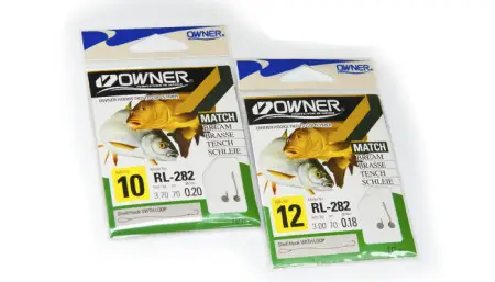 Одинарный крючок OWNER 50282 с поводком с петлей 70см RL-282