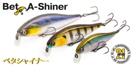 Воблер PONTOON21, Bet-A-Shiner 91SP-SR, 91мм, 17.3 гр., 0.2-0.4 м.