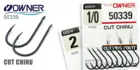 Одинарный крючок OWNER, 50339, лопатка, черный
