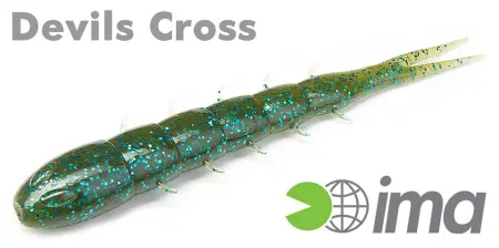 Слаг силиконовый IMA DEVILS CROSS, размер 4.0''