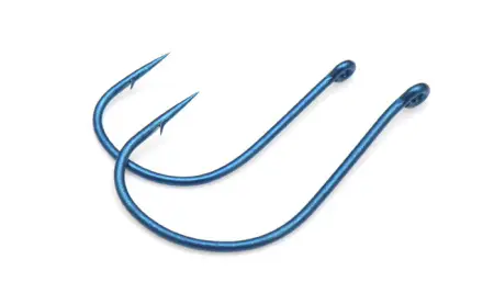 Одинарный крючок OWNER, 53117, колечко, синий