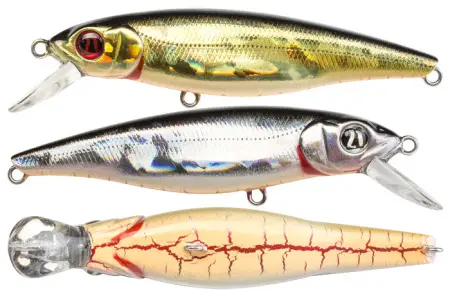 Воблер PONTOON 21, Greedy-Guts 88F-SR, 88мм, 10.9 гр., 0.7-1.0 м.