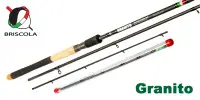 Фидер BRISCOLA GRANITO, Medium, 427см., 4 ч., Tip: 28гр., 56гр., 84гр.