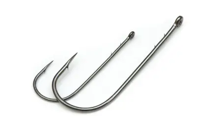 Одинарный крючок OWNER, 5103, колечко, черный