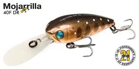 Воблер PONTOON 21, Mojarrilla 40F-DR, 40мм, 3.8 гр., 1.3-1.8 м. Воблер PONTOON 21, Mojarrilla 40F-DR, 40мм, 3.8 гр., 1.3-1.8 м.