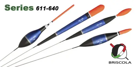 Поплавок Briscola 611, бальсовый, стальной киль, бамбук. антенна