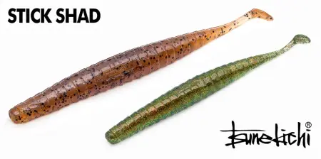 Виброхвост Tsunekichi  Stick Shad, 4''