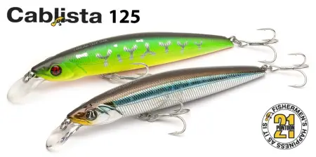 Воблер PONTOON21, Cablista 125F-SMR, 125мм, 18.4 гр., 1.5-1.8 м.