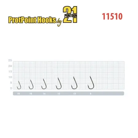 Одинарный крючок Pontoon21 11510