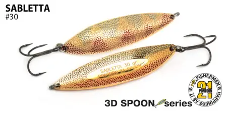 Блесна колебл. Pontoon21 SABLETTA, 62мм, 14.0 гр.