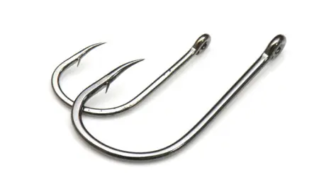 Одинарный крючок OWNER, 51437, колечко, черный BC