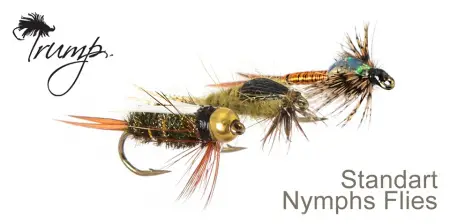 Мухи TRUMP, NYMPH FLIES, Brassie - Copper