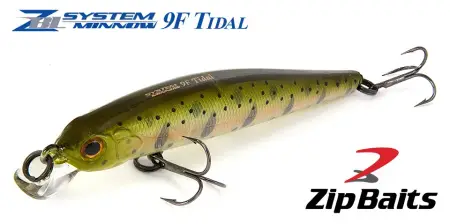 Воблер ZIPBAITS ZBL SYSTEM minnow 9F 90мм, 9 г.