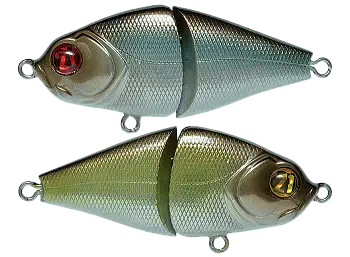 Воблер Pontoon21 LL BullyBoo 75-SS, составн, безлоп. 75мм, 17.2 г,0.7-1.2м.