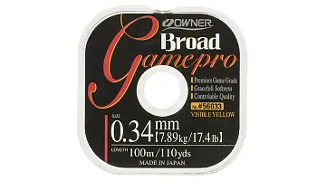Леска Owner B. GAME PRO 56033