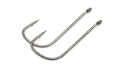 Одинарный крючок OWNER, 50921, колечко, черный BC