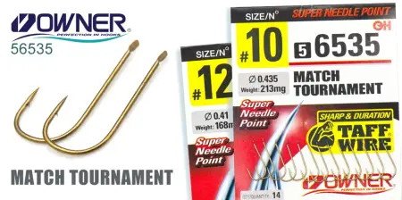 Одинарный крючок OWNER 56535, Carbon Steel, коричн., лопатка