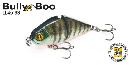 Воблер Pontoon21 BullyBoo 45F-SR, составн., 45мм, 4.4 гр., 0.1-0.5 м. Воблер Pontoon21 BullyBoo 45F-SR, составн., 45мм, 4.4 гр., 0.1-0.5 м.