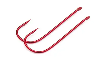 Одинарный крючок OWNER, 50145, лопатка, красный