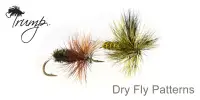 Мухи TRUMP, DRY FLY, Comparadun - March Brown
