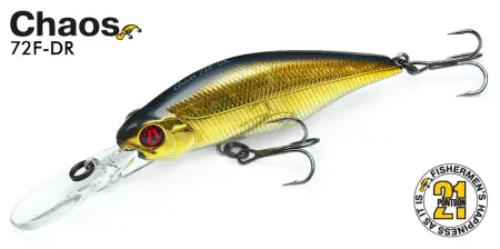 Воблер PONTOON21, Chaos 72F-DR, 72мм, 9.8 гр., 2.0-2.5 м.