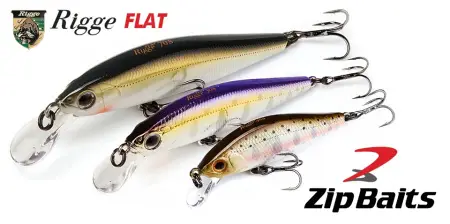 Воблер ZIPBAITS Rigge Flat S-Line ZB-RF-50S Воблер ZIPBAITS Rigge Flat S-Line ZB-RF-50S