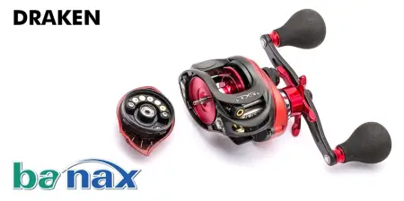 Мультипликаторная катушка BANAX DRAKEN 109R (R; 9; 7/1; 235гр)