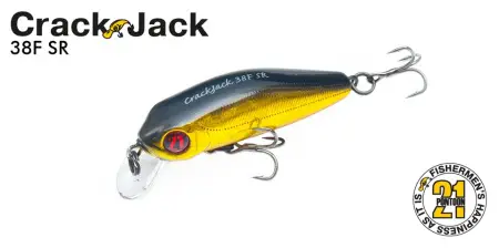 Воблер PONTOON 21, Crackjack 38SP-SR, 38мм., 2.4гр., погруж.0.5-0.8 м.