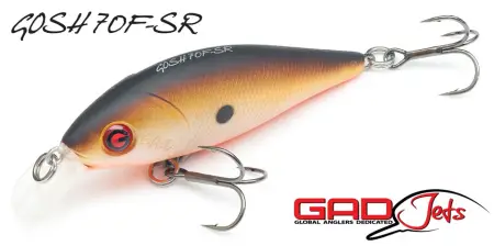 Воблер  GAD GOSH 60F-SR,  60 мм, 6.3.гр, 0.6-0.8