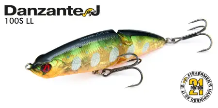 Воблер PONTOON 21, Danzante J 100F-SSR, 100мм, 17.1 гр., 0.3-0.5 м.