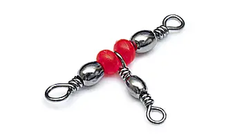 Вертлюг трехсторонний "barrel" с бисером AXIS AX-92817