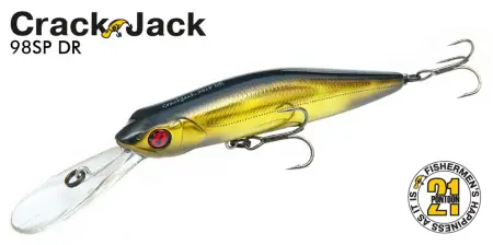 Воблер PONTOON 21, Crackjack 98F-DR, 98мм., 16.0гр., погруж.2.0-2.5 м Воблер PONTOON 21, Crackjack 98F-DR, 98мм., 16.0гр., погруж.2.0-2.5 м