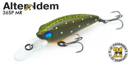 Воблер PONTOON21, Alter-Idem 36SP-SR, 36мм, 2,0 гр., 0.4-0.7 м.