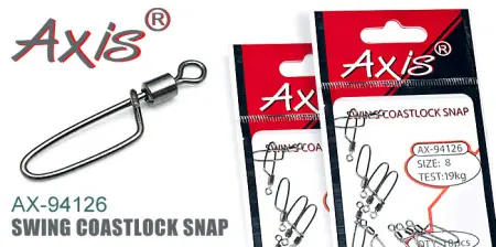 Вертлюг-застежка "coastlock" AXIS AX-94126 Вертлюг-застежка "coastlock" AXIS AX-94126
