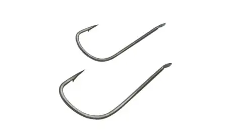 Одинарный крючок Owner, 50257, лопатка, черный BC