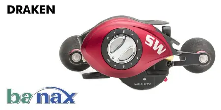 Мультипликаторная катушка BANAX DRAKEN 109R (R; 9; 7/1; 235гр)