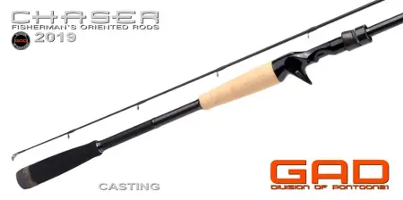 Кастинговое удилище GAD Chaser, 259см, 10.5-35.0 гр., 10-20Lb, XFast